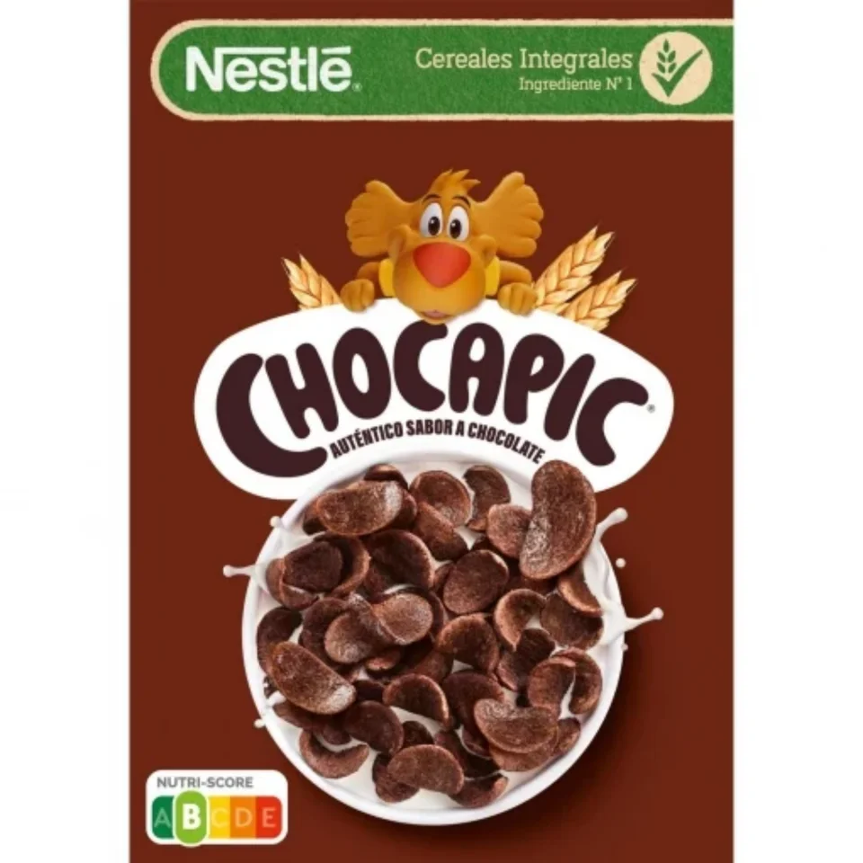 Cereal Chocapic Nestlé 375 g – Cereales de Trigo con Chocolate
