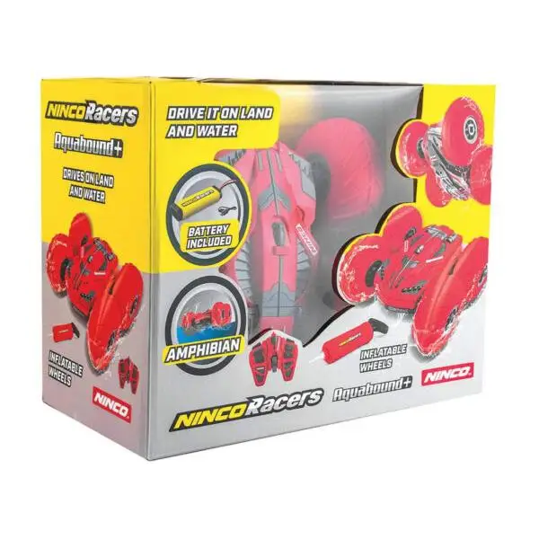 Ninco Ninco Aquabound 2 RC – Coche Teledirigido Anfibio Reversible 4WD con Luces (NH93144)