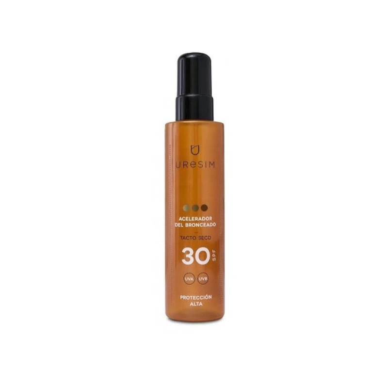 URESIM ACELERADOR DEL BRONCEADO TACTO SECO SPF 30  100ml
