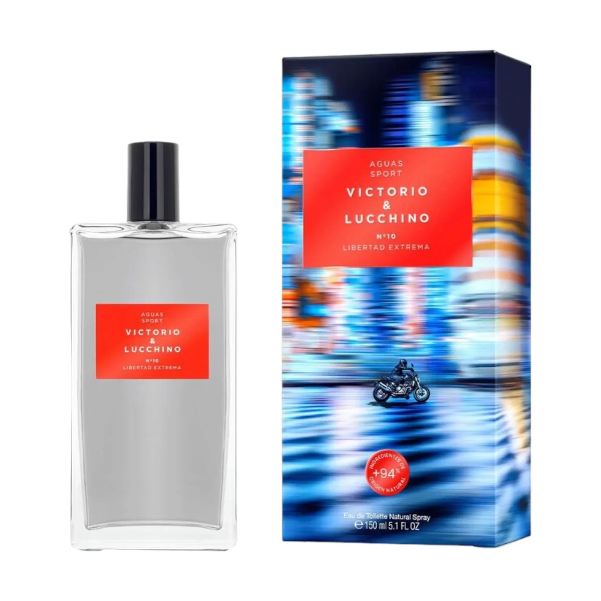 Victorio & Lucchino water Perfume Sport N ° 10 Freedom Extreme eau de toilette natural spray 150 ml