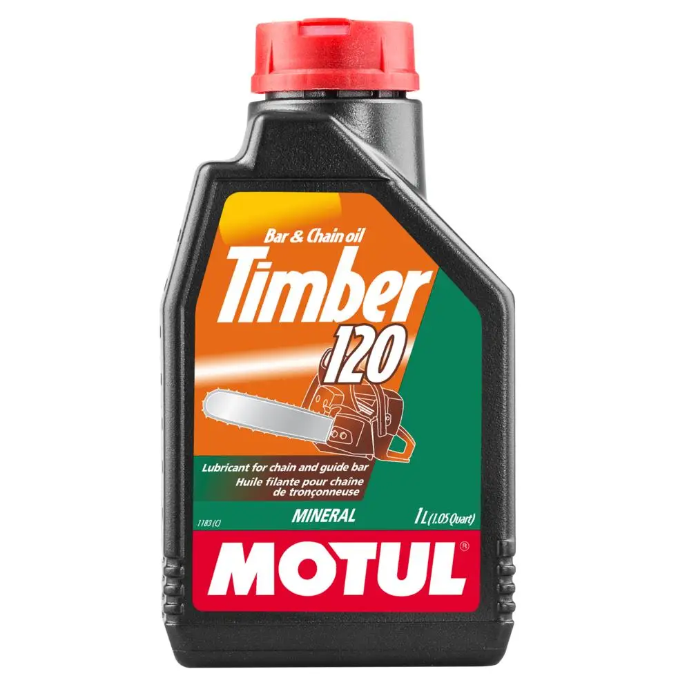Aceite Lubricante Para Motosierras Eléctricas Timber 120 1 L - Protege Contra Corrosión, Desgaste Y Deterioro 102792