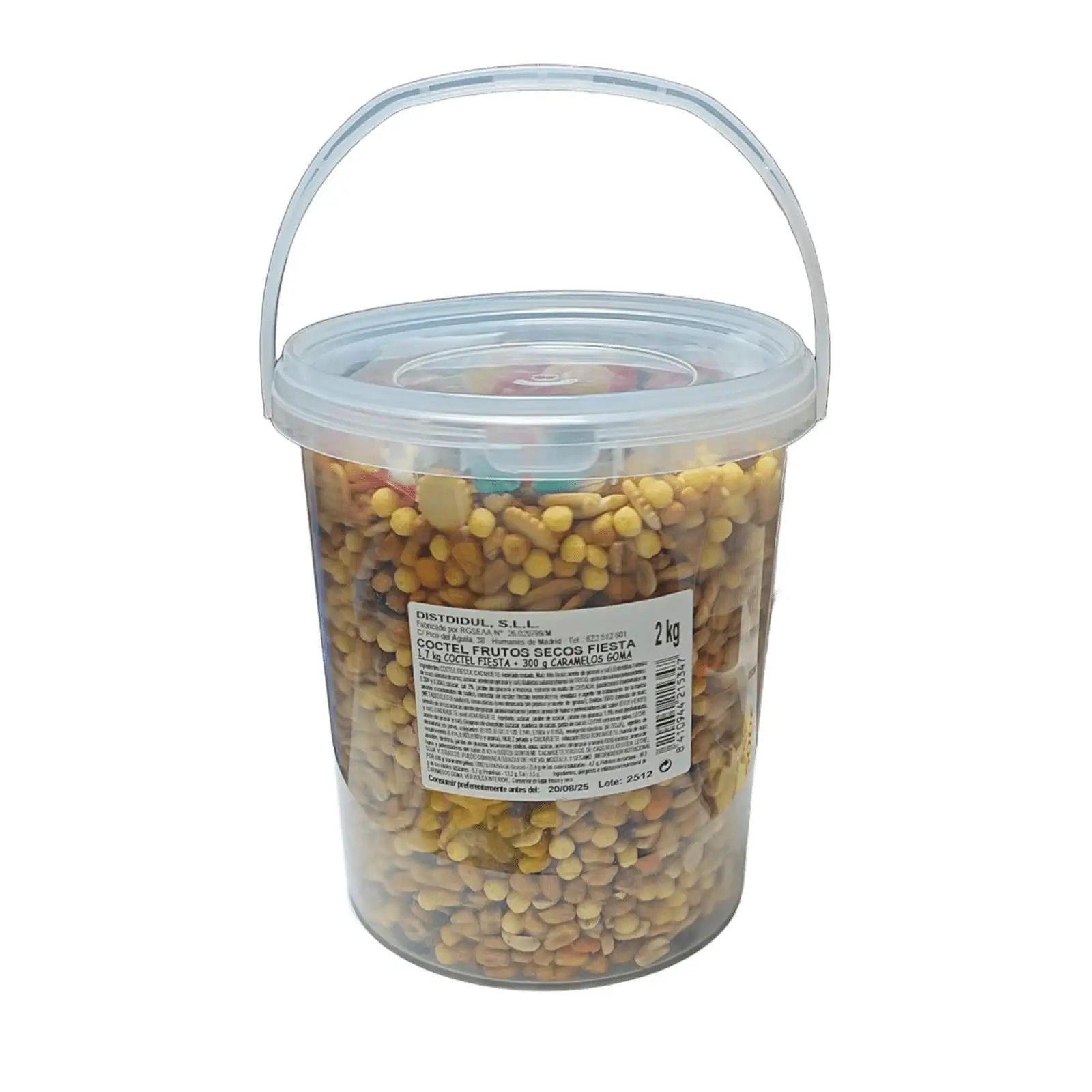 Coctel frutos secos Distdidul 1.7kg+300gr gomas surtidas