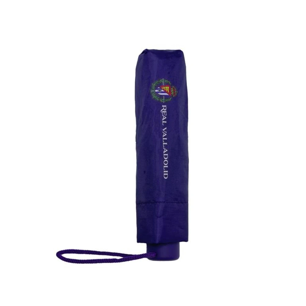 Real Valladolid purple folding umbrella Manual 79856