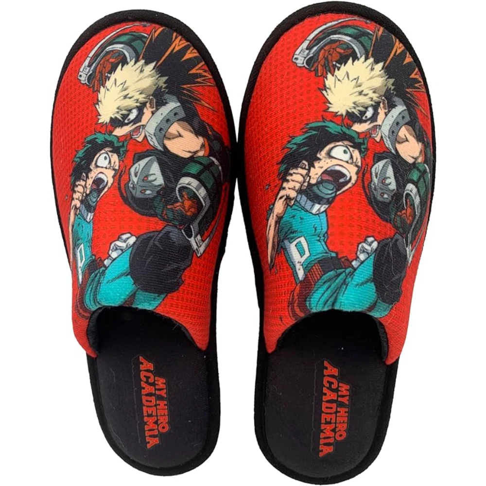 House slippers My Hero Academy red man 78131