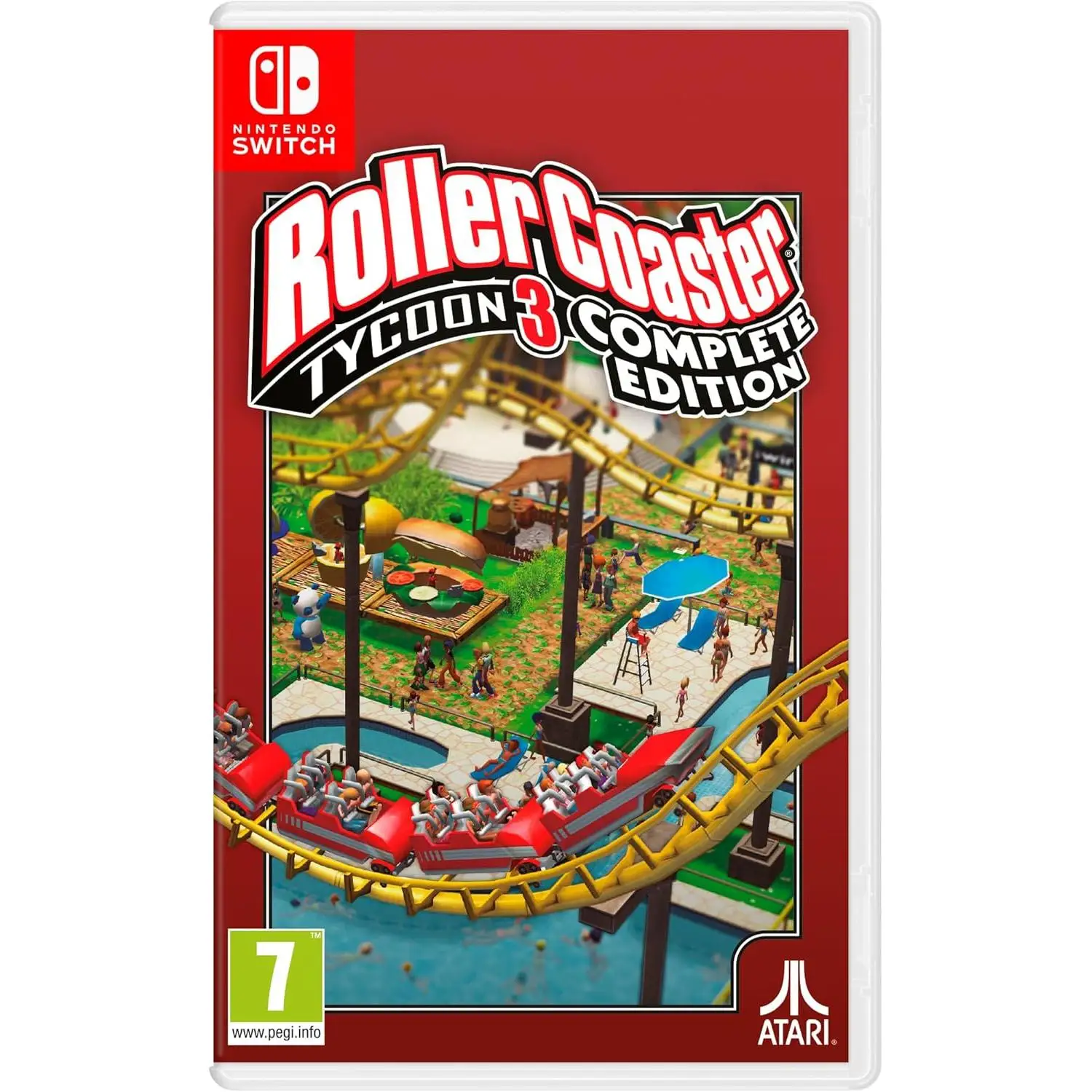 RollerCoaster Tycoon 3: Complete Edition - Juego SWITCH - Version ESPAÑA