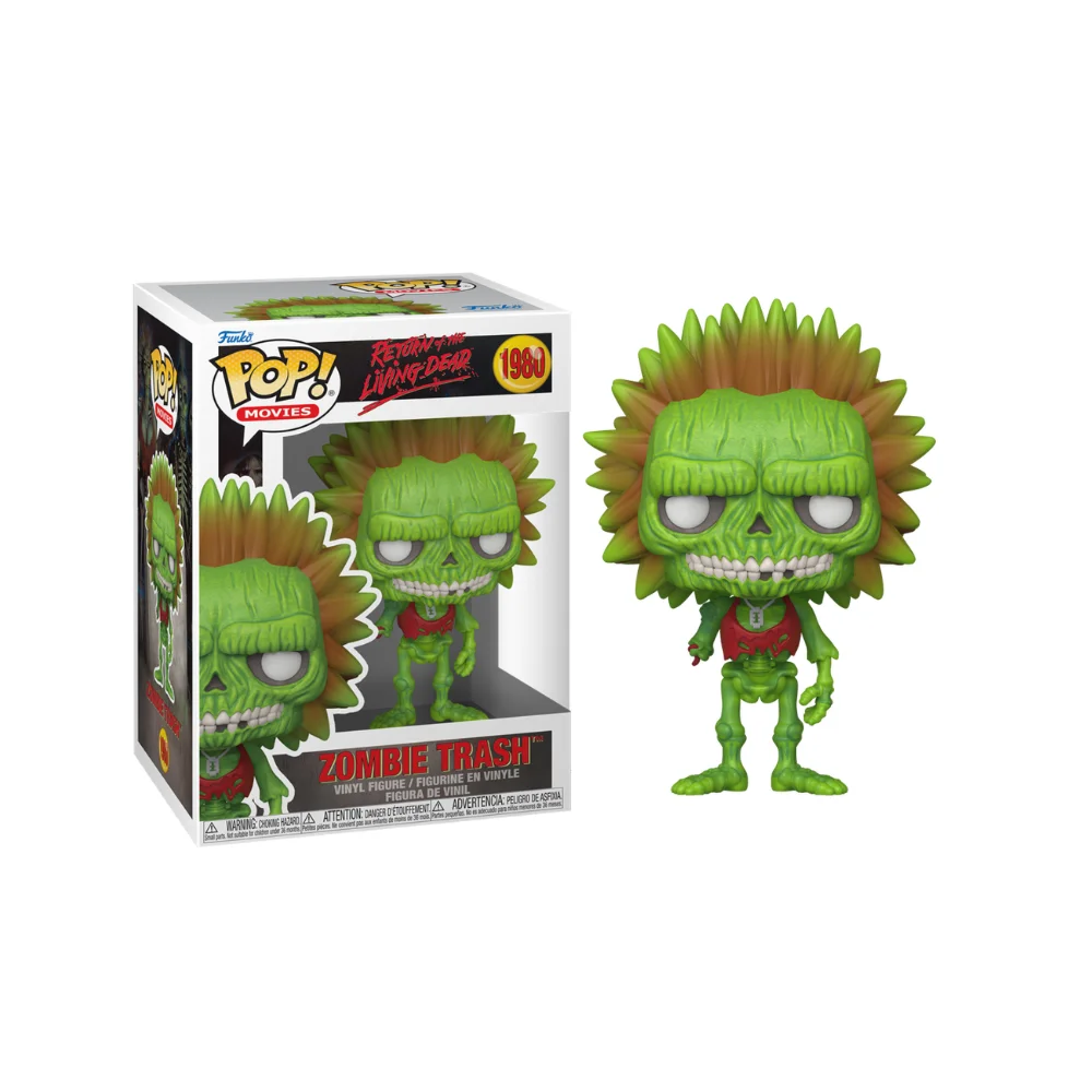 FUNKO POP MOVIES: RETURN OF LIVING DEAD - ZOMBIE TRASH, 90316, Nº1980, TIENDA CON LICENCIA OFICIAL, ENVIO 24-48 HORAS PENÍNSULA, FIGURA, CABEZÓN, MUÑECO, JUGUETES, PELÍCULAS, ZOMBIES, APOCALIPSIS,