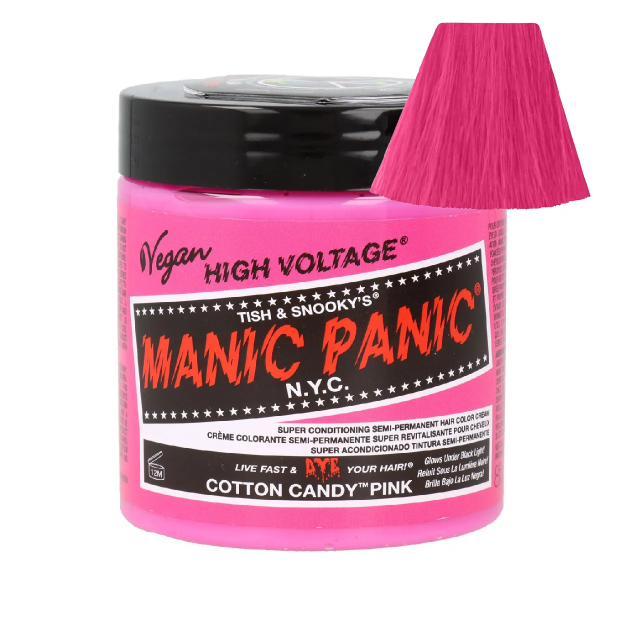Tinte Semipermanente Maxi Classic: Cotton Candy Pink - Manic Panic