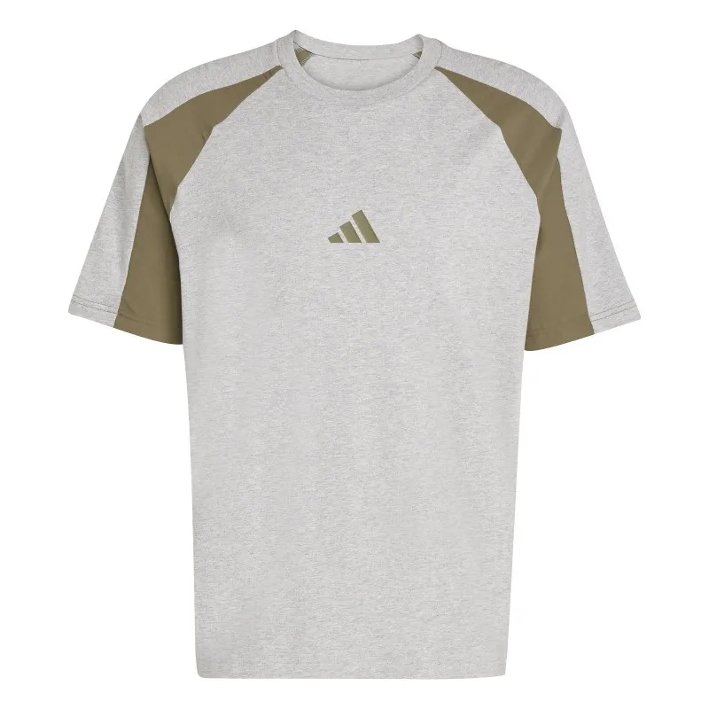 Camiseta Manga Corta Adidas-m Ess Cb T-jc6177 Gris-hombre