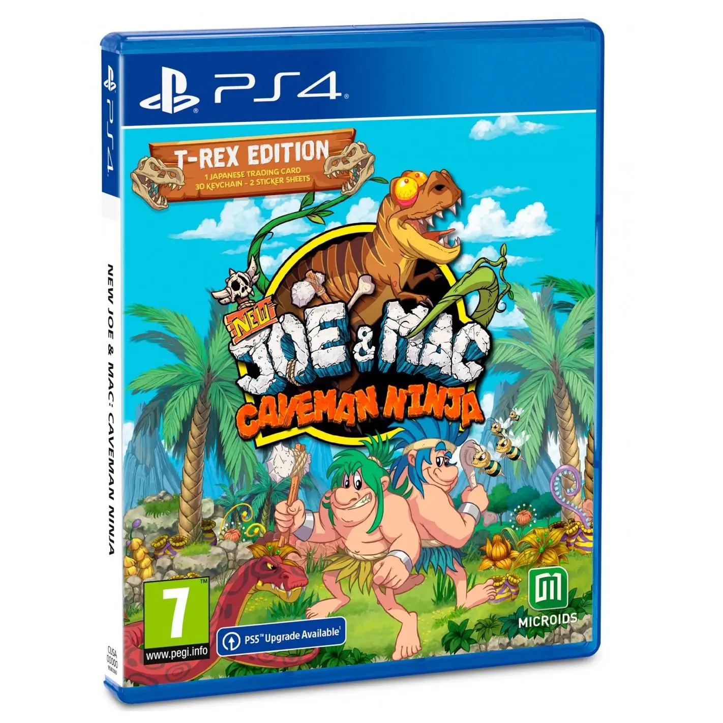 NEW JOE AND MAC - CAVEMAN NINJA - T-Rex Edition
