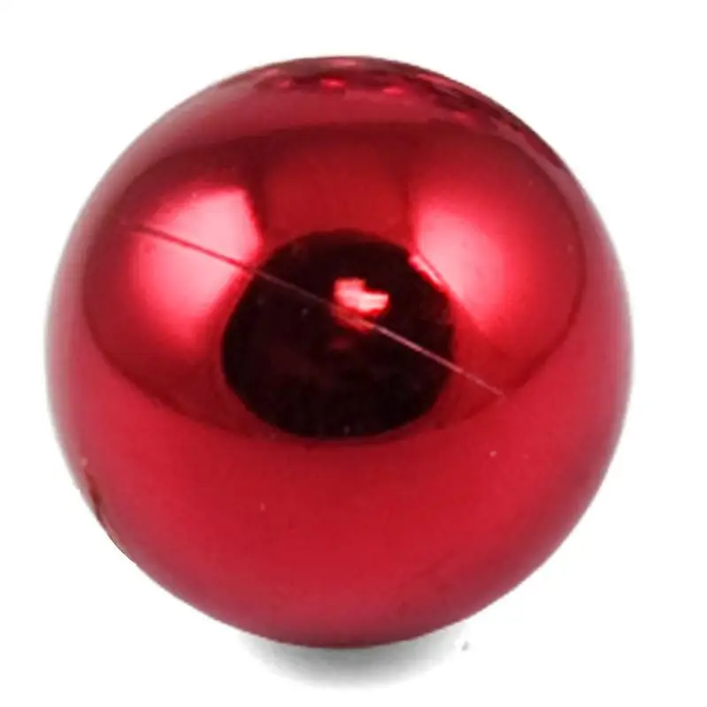 Gerimport Accesorio Decoración Hogar Bola Navidad Brillo Rojo 20 Cm