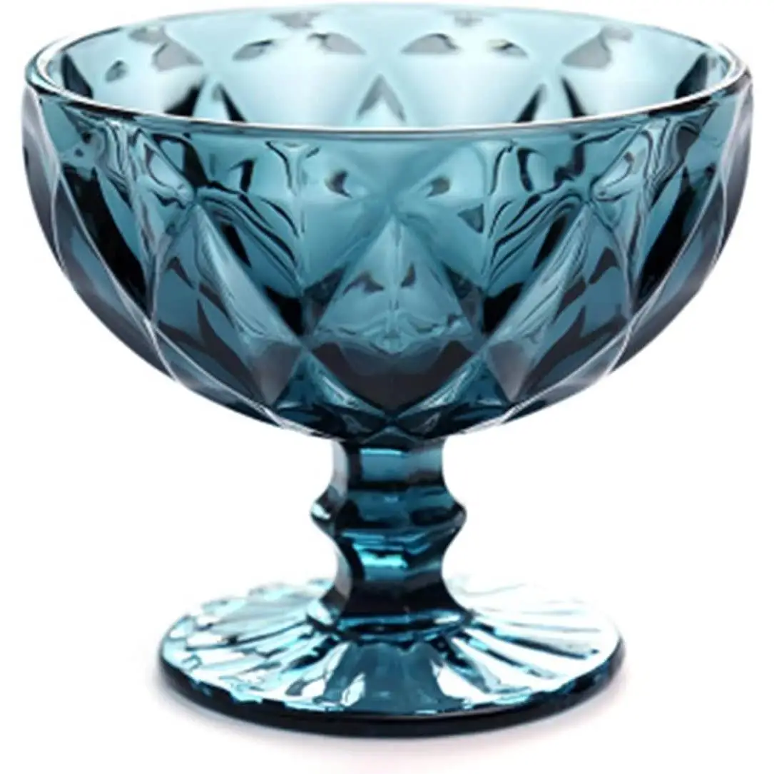 STARLEY-Set 6 Copa de helado Escorial Azul 30cl