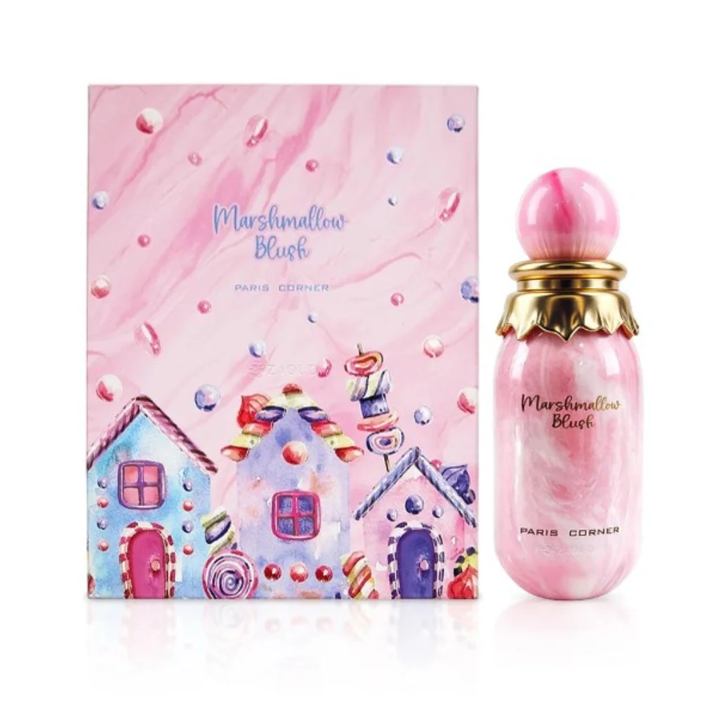 Paris Corner Marshmallow Blush EDP 100ml – Perfume Árabe Original | Lujo, Sofisticación y Encanto Oriental