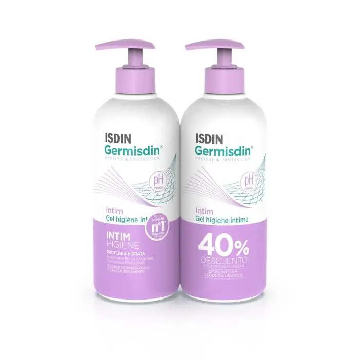 Isdin Germisdin Intim Gel de higiene íntima PACK 2 uds 500mlx2
