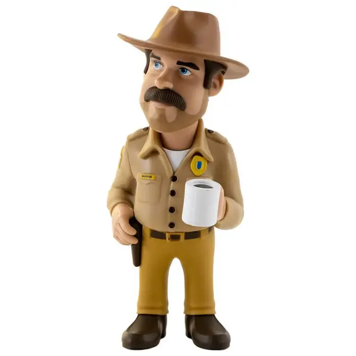 Hopper stranger things minix figure 12cmcollectible figure - gift idea - official merchandise - toys for children and adults - movies fans - doll for collectors and exhibition