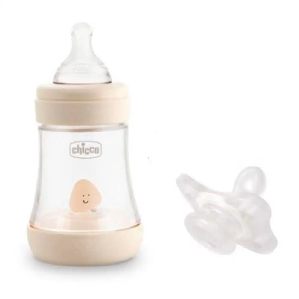 Chicco Biberón + Chupete Minisoft 0-2M