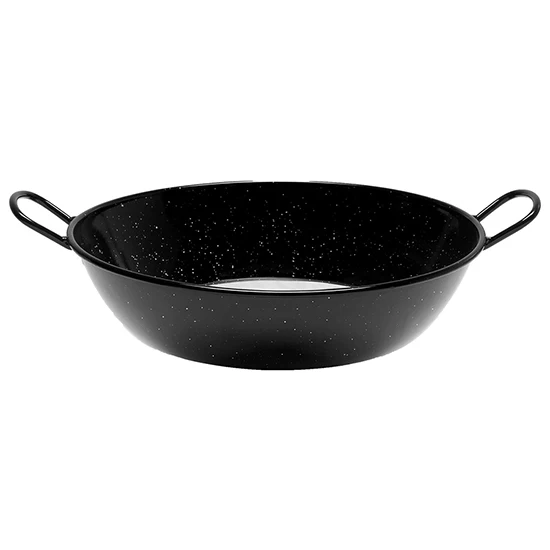 Vaello-glazed deep pan-20 Cm-comfortable handles-easy cleaning-suitable for oven