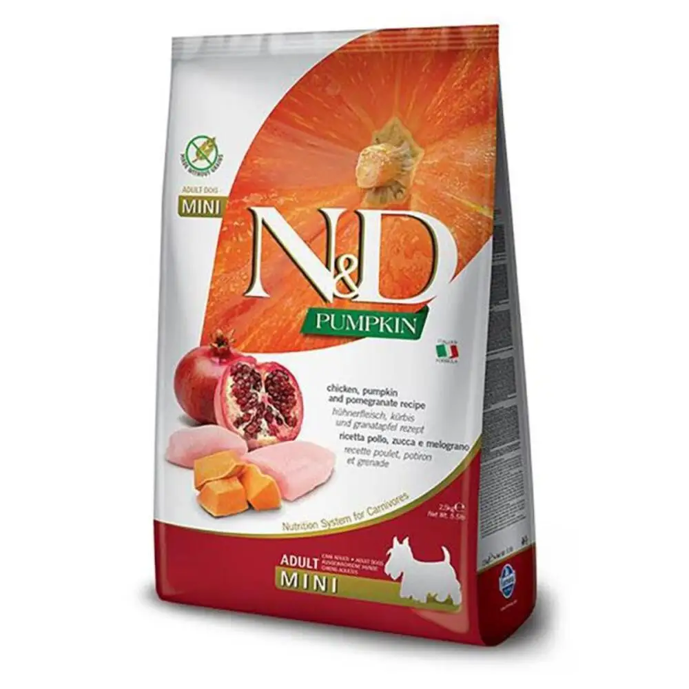 Farmina N&D Pumpkin Adult Mini Grain Free Pollo y Granada
