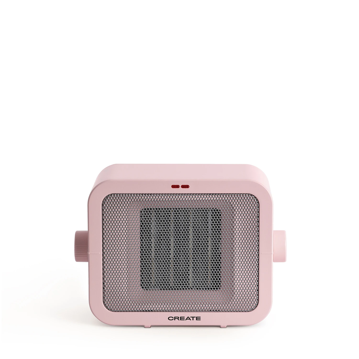 Create - 1500w ceramic room heater with safety system, lightweight and transportable - warm box