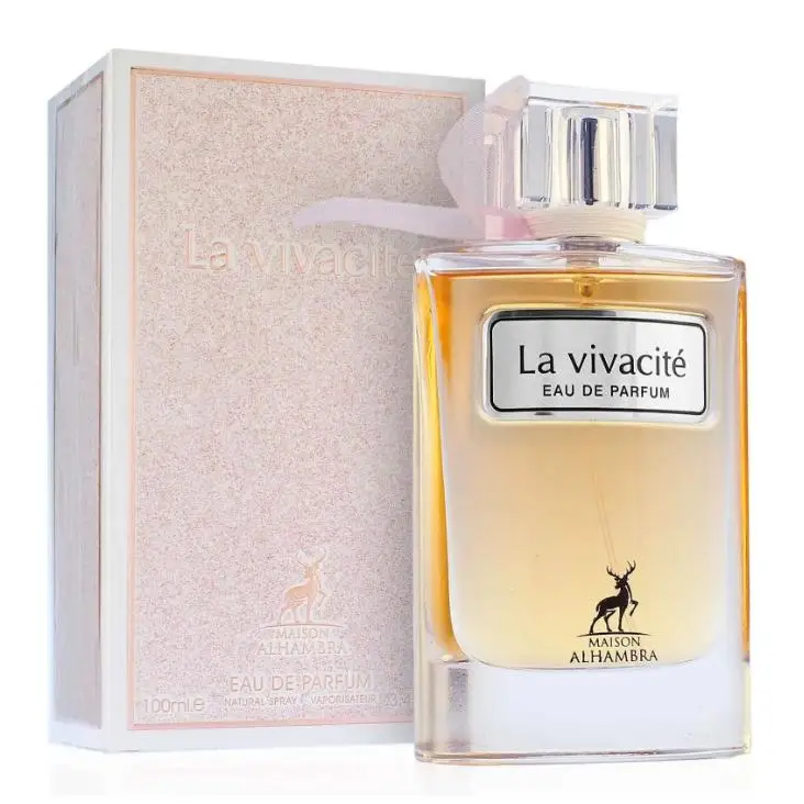 Maison Alhambra La Vivacité Eau de Parfum 100ml (antes Vita Bella) – Perfume Femenino Elegante Floral y Afrutado
