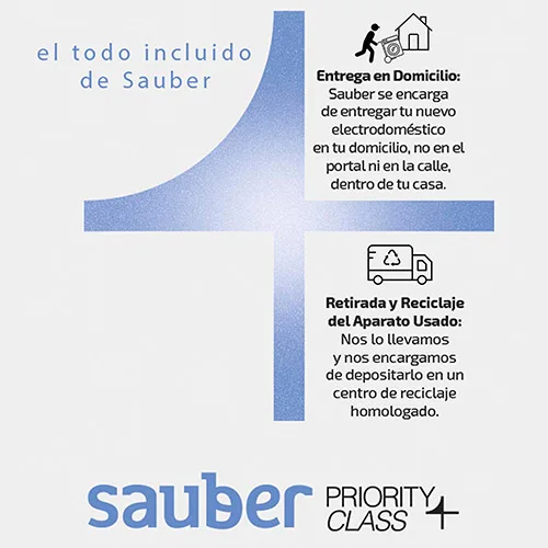 SAUBER SCI41GB 4 zones cooking inox gas cooker