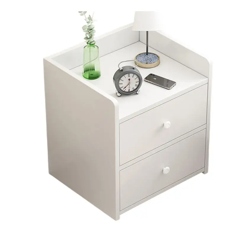 Mesita de noche moderna de madera con 1 o 2 o 3 cajones, ,MESILLA mesita de noche para dormitorio, mesita de noche pequeña para café, mesa de té lateral, gabinete de almacenamiento de