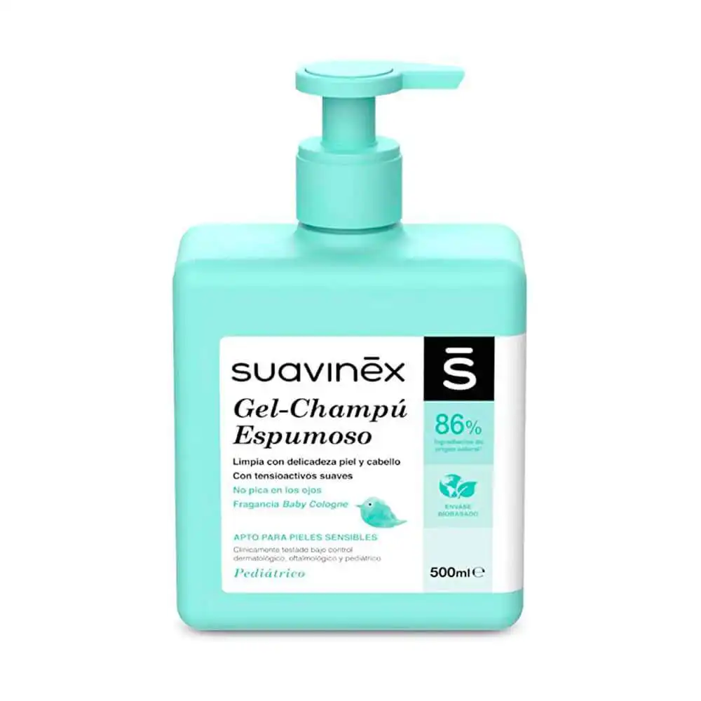 Suavinex pediatric foaming gel-shampoo 500 ml