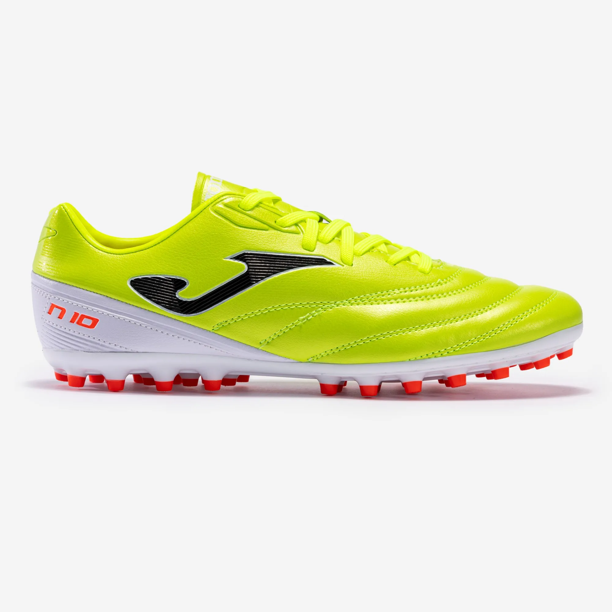 Zapatilla Fútbol Adulto Joma Número-10 2311 Verde Flúor Blanco Resistente