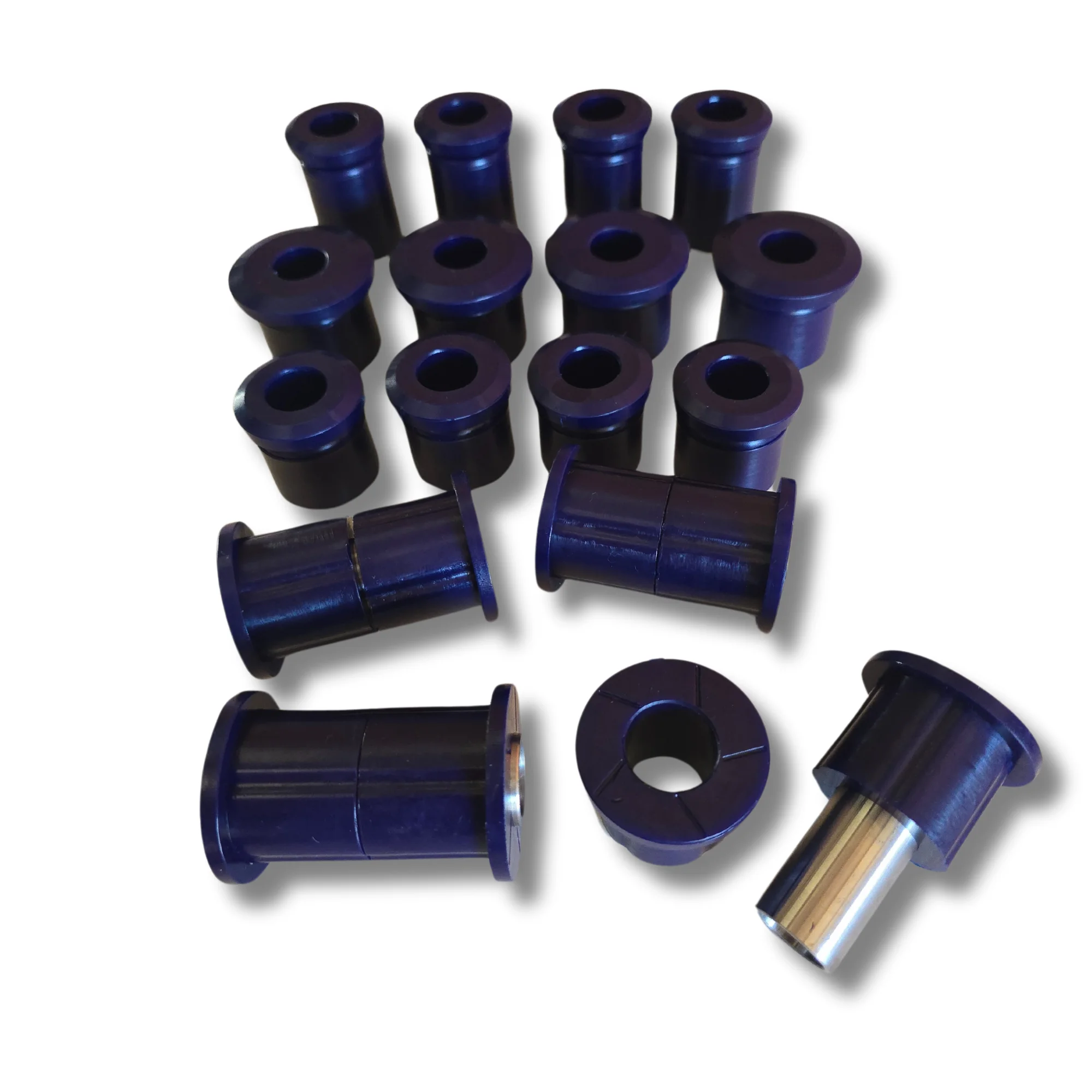 Full Kit 16 polyurethane Silentblocks compatible with Nissan Patrol 160 and 260 all rd28 rd28t sd33 td27 engines