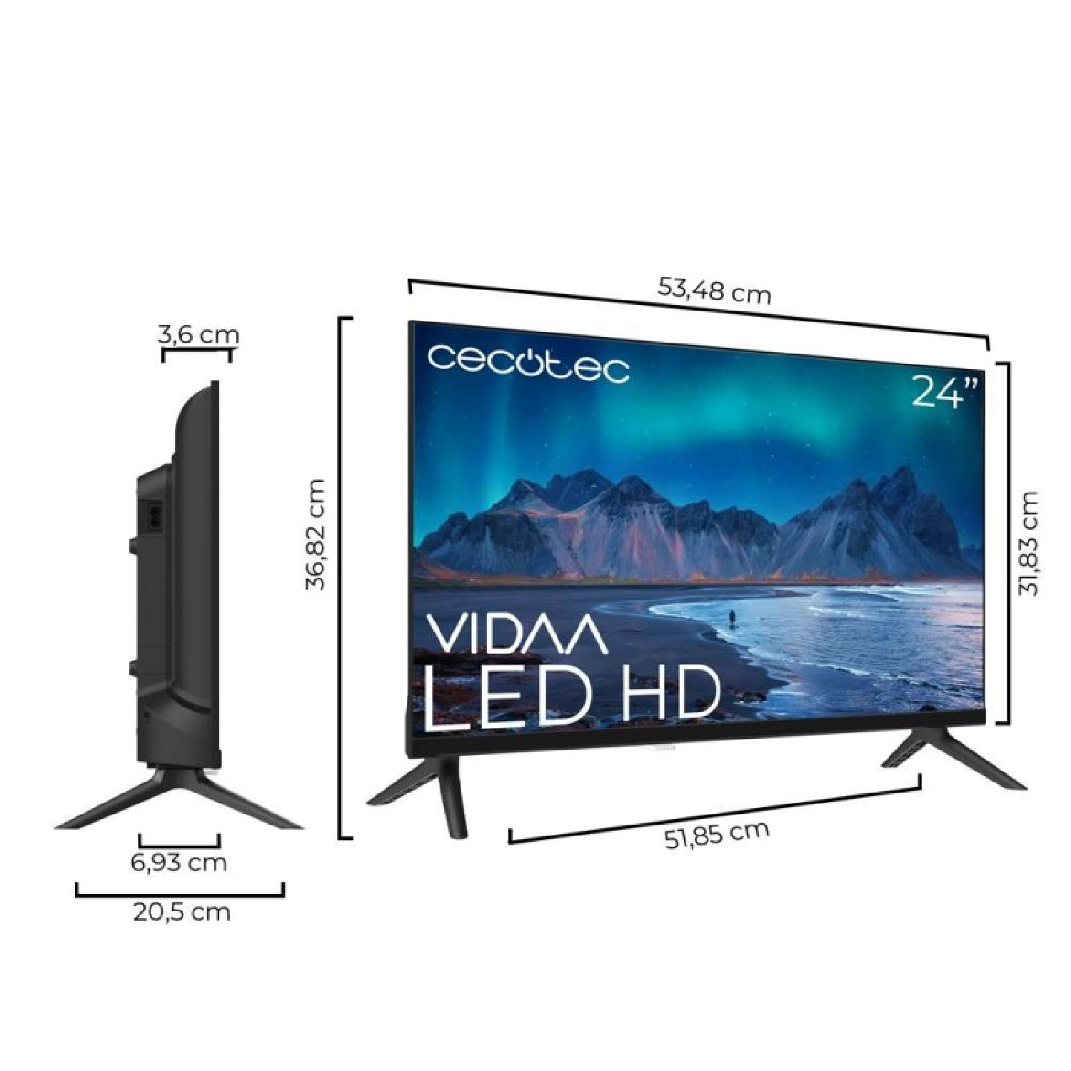 Cecotec A5 series ALH50024 LED TV