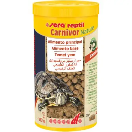 Sera Reptil Professional Carnivor Nature Alimento Bicomponente para Reptiles Carnívoros - 1.12 kg112