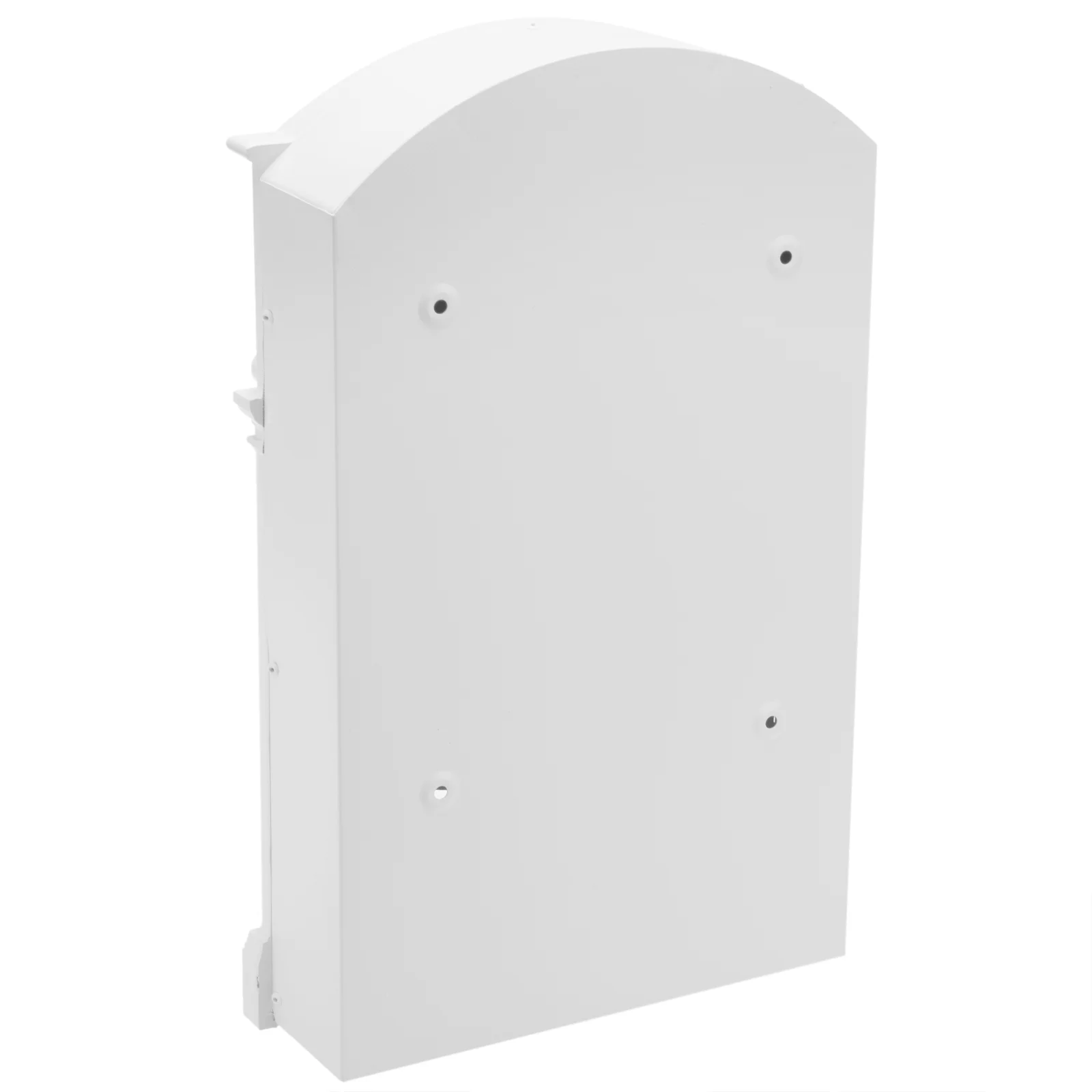 White metal antique letter mail mailbox-primeatik