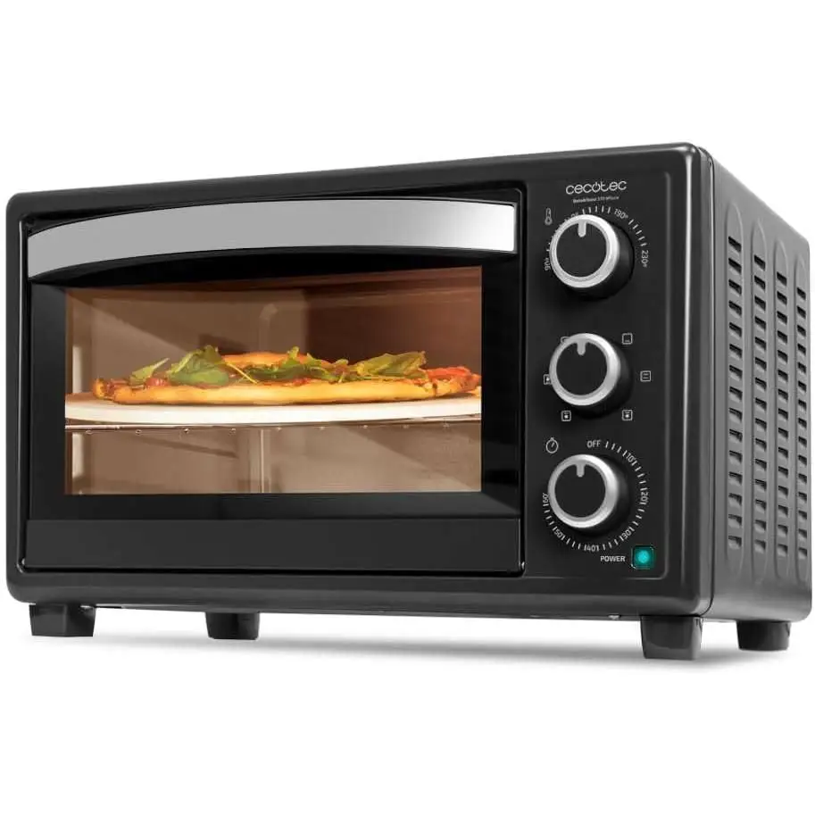 Cecotec bake&toast 2600 black 4pizza table oven