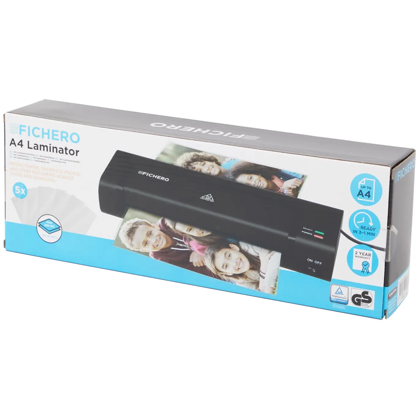 Laminator for A4 laminating machine A4 laminating machine with 5 laminating sheets