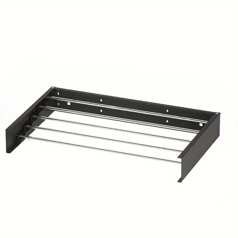 Tendedero Plegable de Pared - Diseño Compacto y Retráctil con 30 kg de Capacidad - Ideal para Interior y Exterior, Ahorra Espacio