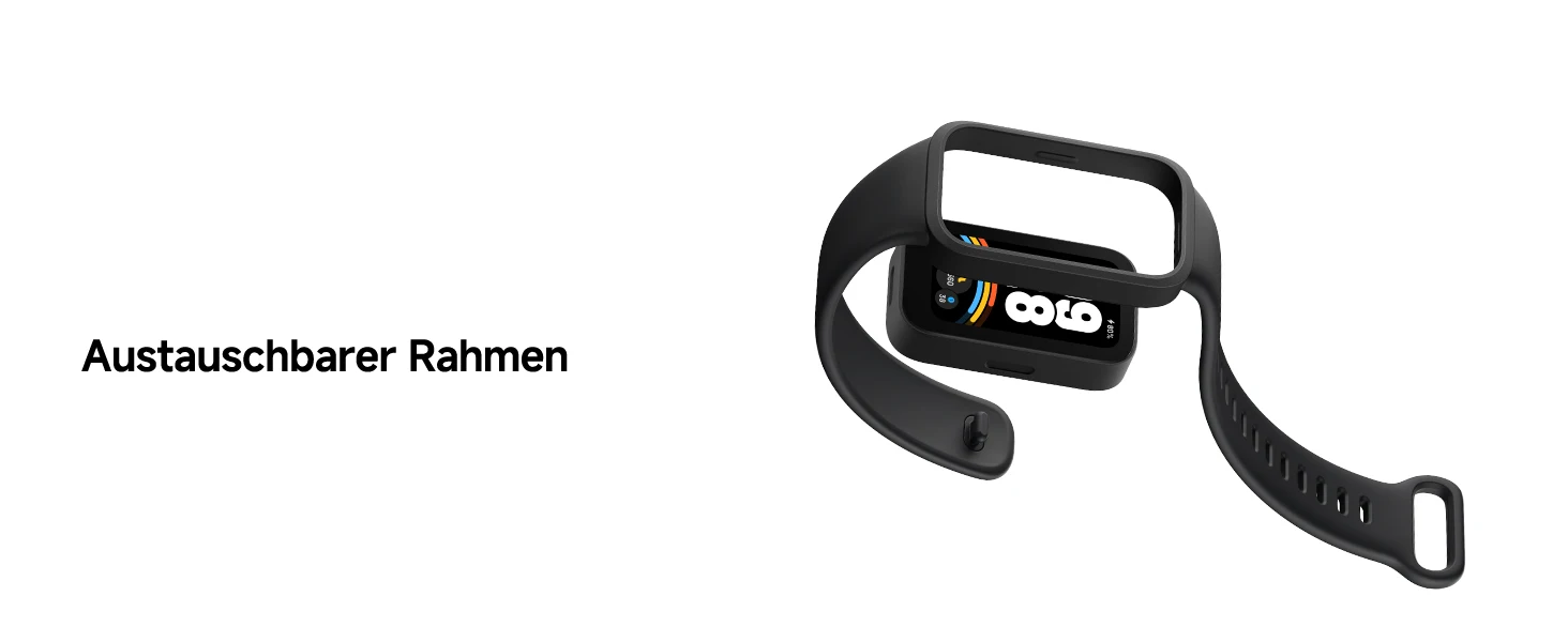 Official | Xiaomi Smart Band 9 Active, Pantalla TFT de 1.47», alta tasa de refresco de 60Hz, Hasta 18 días de duración de la batería, resistencia al agua de 5 ATM*, Monitorización total actualizada del sueño y la salud*, Diseño ligero de 16,5 g 9