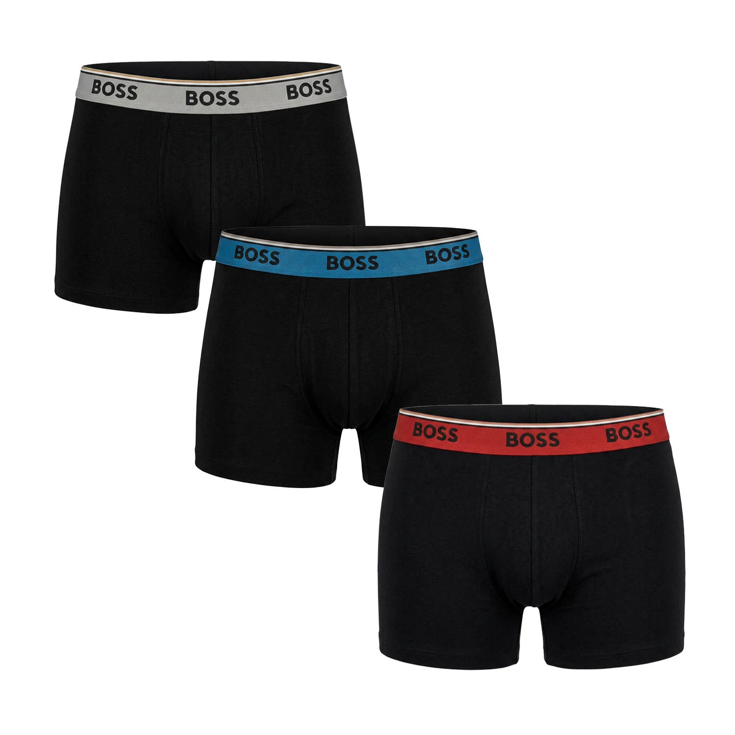 Hugo Boss-Pack 3 Boxer Hombre Algodón Elástico 50531684