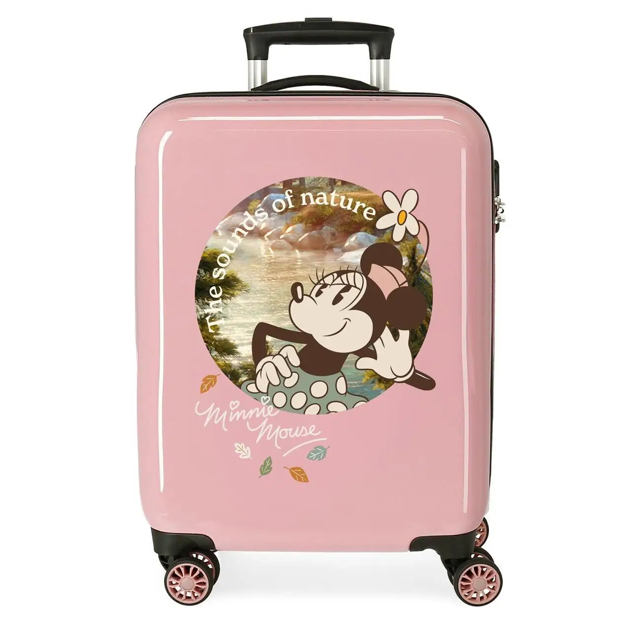 Disney Minnie Maleta De Cabina ABS Rígida Minnie The Nature 55cm