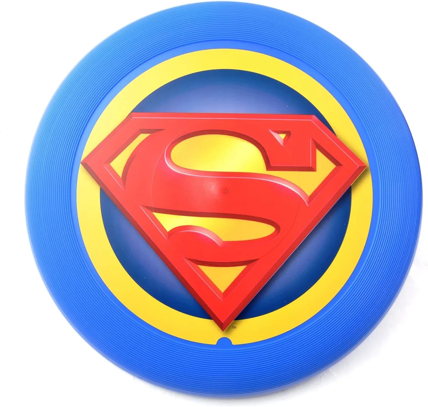 Warner Bros Frisbee Superman 27cm diameter-DC COMICS-blue Color-Recommended Age: + 5