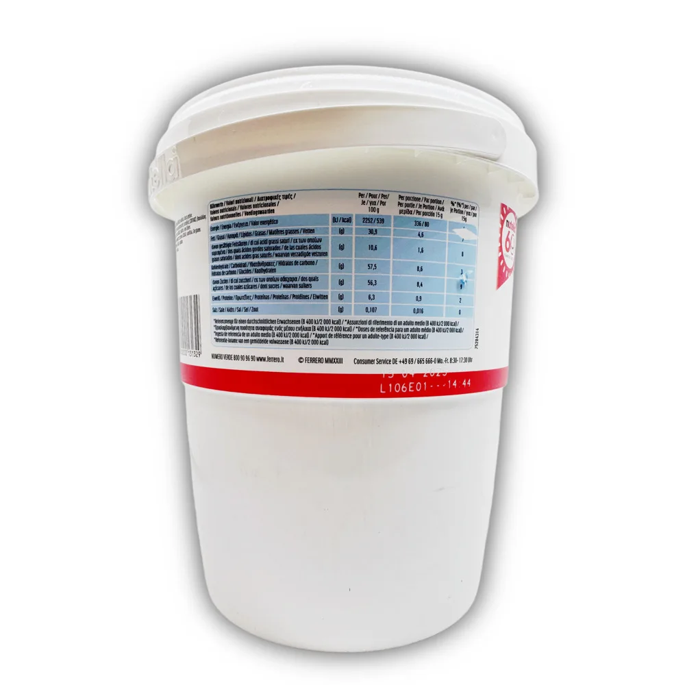 Nutella large format jar 3 kilos