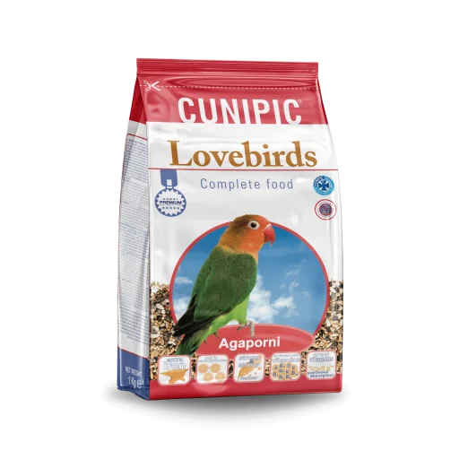 Cunipic Alimento Completo para Agapornis (Pájaros , Comida para pájaros) - 3 Kg3