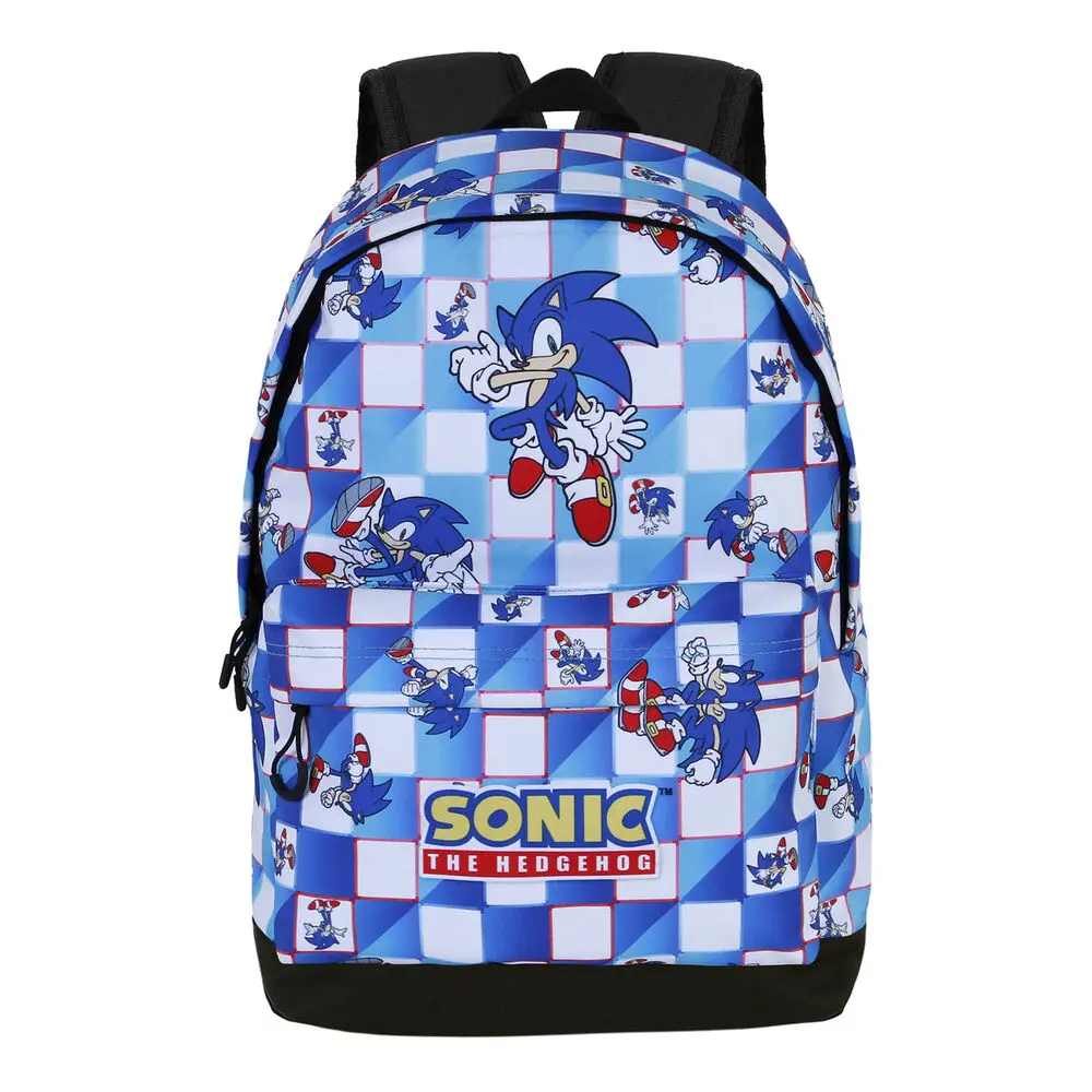 Mochila Blue Lay Sonic The Hedgehog 41cm - Adaptable a Carro