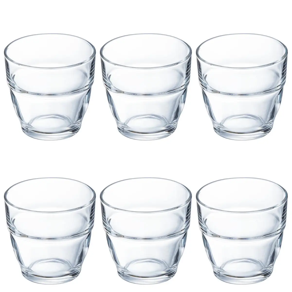 Arcoroc Vaso Bajo Vidrio 16CL Transparente Brillo Francia