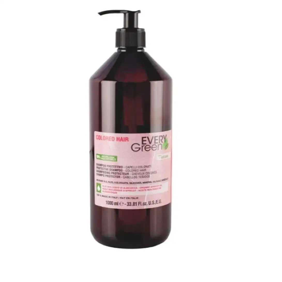 Champú Dikson Everygreen para Cabello Teñido 1000 ml - Reparación y Cuidado del Cabello
