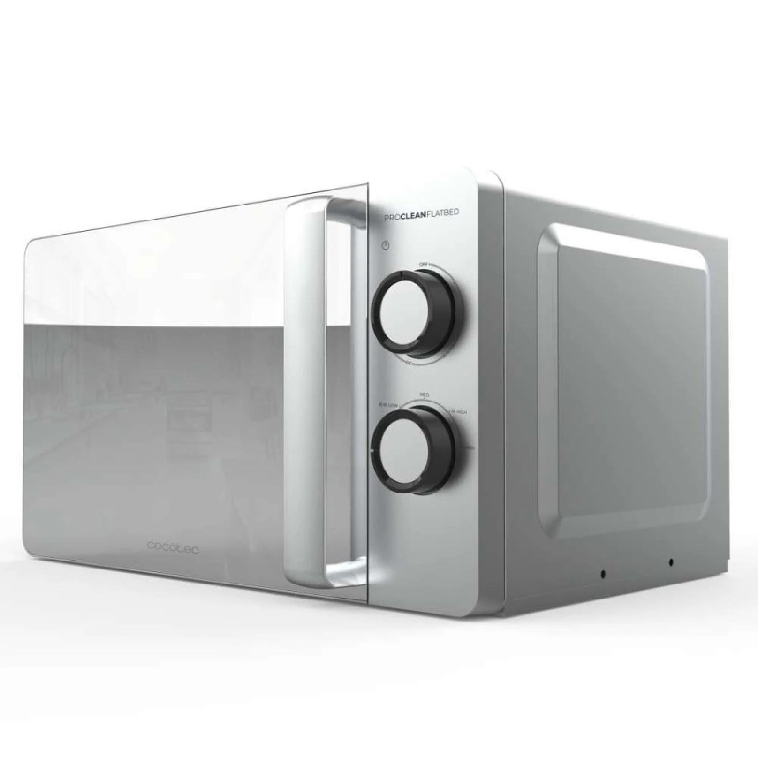 Cecotec Microondas sin plato Proclean 3060 Flatbed Mirror