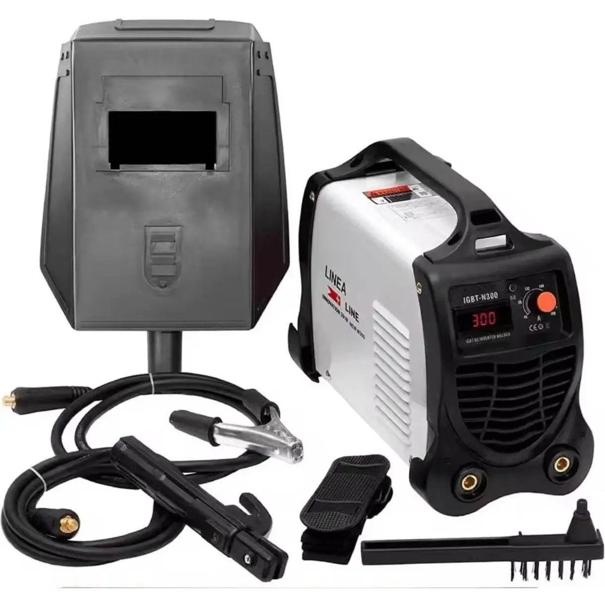Soldadora  ROYALKRAFT LINE  300A portátil profesional  máquina de soldar eléctrica con tecnología IGBT y kit de accesorios