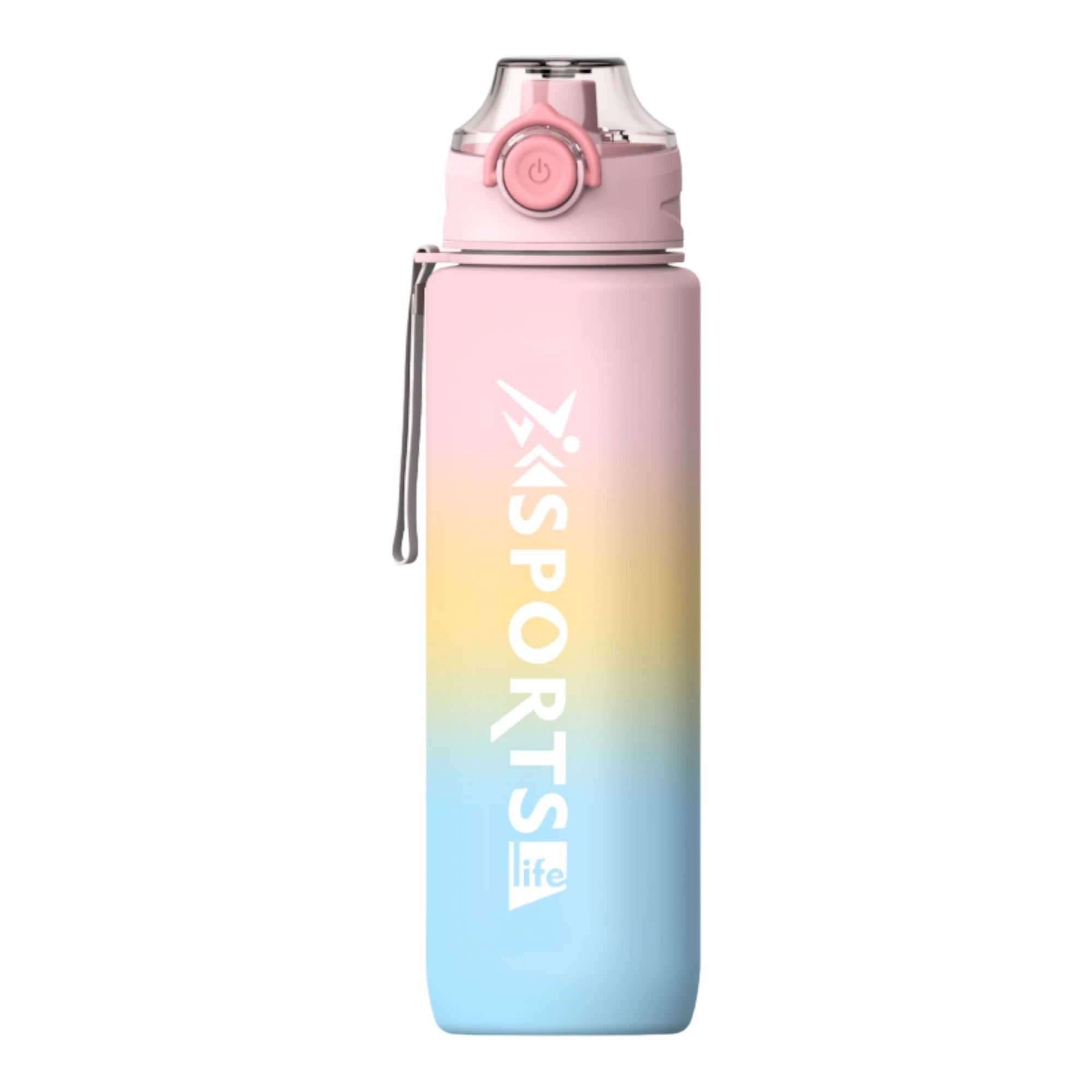 Botella de Agua Deportiva de 1 Litro Sin BPA Boquilla para Deporte Con Texto Motivacional Botella Agua Prueba de fugas, Botella Deportiva Tritan de Plástico Sin BPA, Botella Motivacional para Hogar y Exterior (bta)