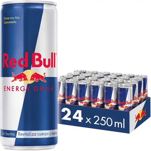 Red Bull Bebida Energética Regular 24 UNIDAx 250ml