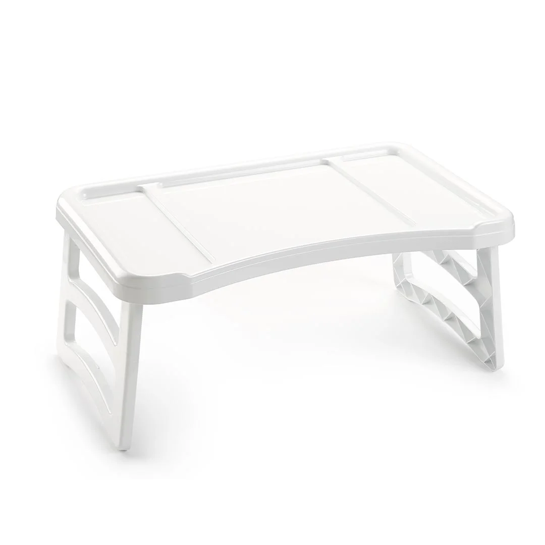 UD - Plastic Forte Mesa auxiliares color aleatorio ,Mesa para Sofa/Cama Plegable 51 x 33 x 23,5 cm | Bandeja de Plástico