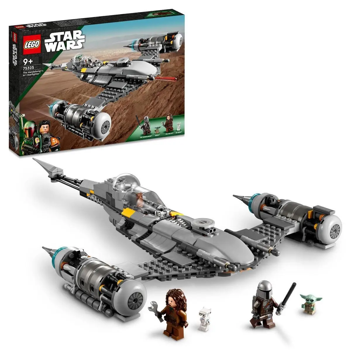 Lego 75325 Star Wars N-1 Starfighter por The Mandalorian: Una Evaluación Detallada del Kit de Construcción de 412 Piezas
