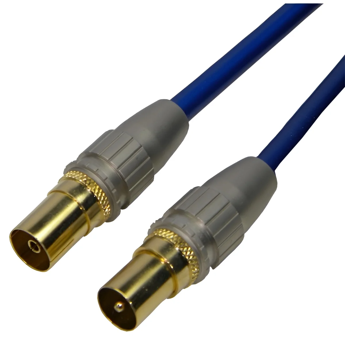Dcu Cable Antena TV Macho-Hembra HQ 2m Alta Calidad